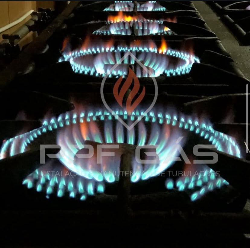 Instalação industrial de gás